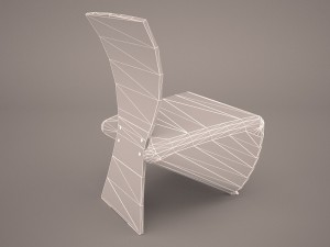 office chairs 3D 모델