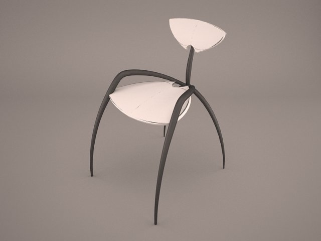 spider chair 3D Model .c4d .max .obj .3ds .fbx .stl .blend 