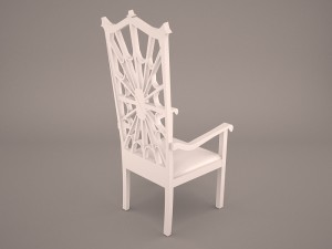chippendale dining chair Modèle 3D