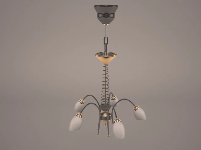 chandelier 3D Model .c4d .max .obj .3ds .fbx .stl .blend