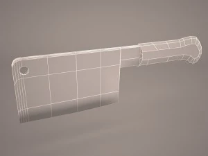 тесак 3D Модель