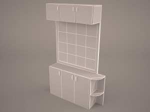 hulsta mento hallway 3D Модель