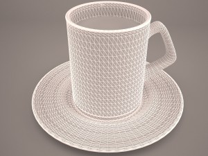 coffee cups 3D Model