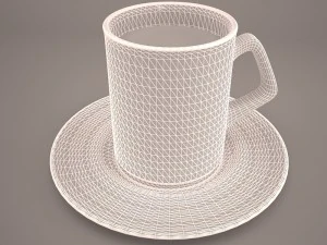 coffee cups 3D Model