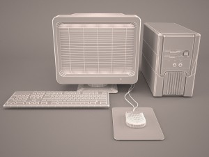 old pc compaq deskpro 3D-Modell