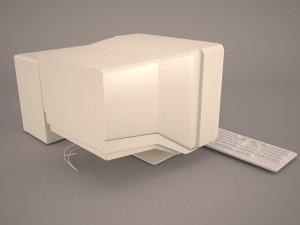 old pc compaq deskpro 3D-Modell
