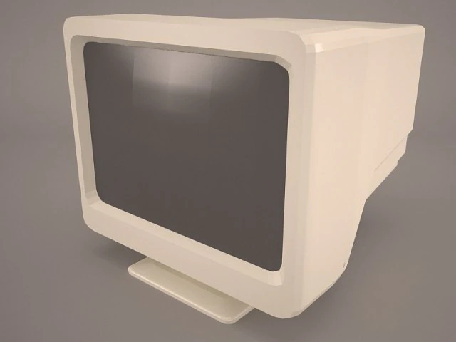 old pc compaq deskpro 3D Model .c4d .max .obj .3ds .fbx .stl .blend