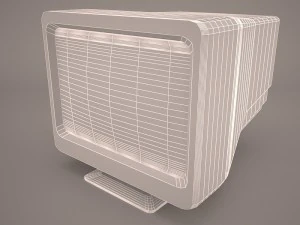 old pc compaq deskpro 3D Model
