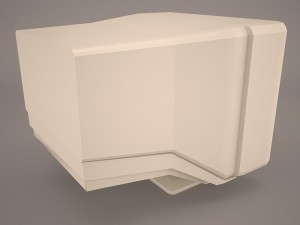 old pc compaq deskpro Modello 3D
