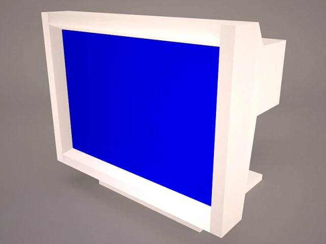 old pc compaq deskpro 3D Model .c4d .max .obj .3ds .fbx .stl .blend