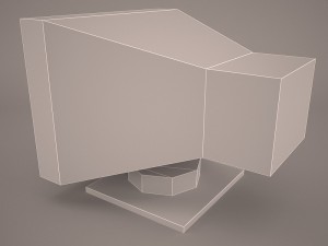 old pc compaq deskpro Modelo 3D