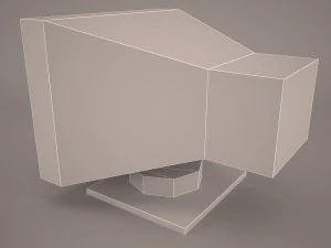 old pc compaq deskpro 3D Model
