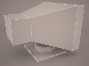 old pc compaq deskpro Modelo 3D