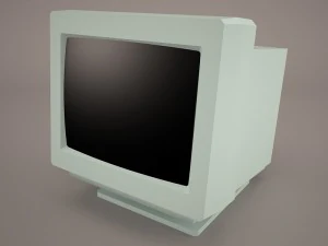vecchio pc compaq deskpro Modello 3D