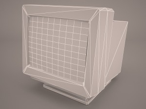 old pc compaq deskpro 3D Model
