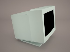 old pc compaq deskpro 3D Model