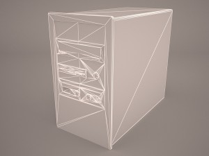 old pc compaq deskpro 3Dモデル