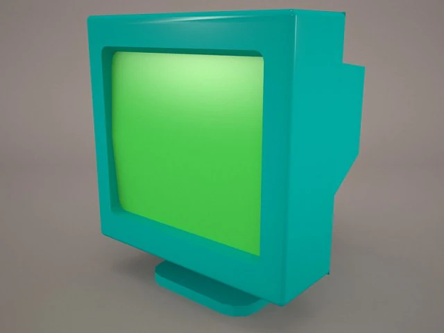old pc compaq deskpro 3D Model .c4d .max .obj .3ds .fbx .stl .blend 