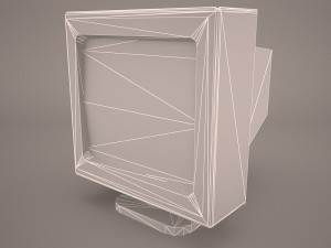 old pc compaq deskpro 3D Модель