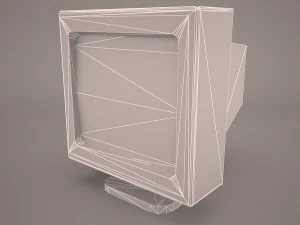 old pc compaq deskpro 3D Model