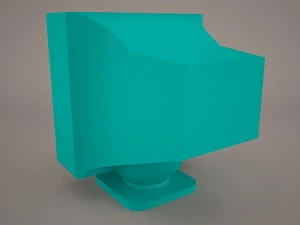 old pc compaq deskpro 3D Model