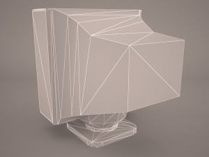 old pc compaq deskpro 3D Модель