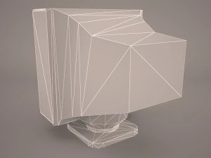 old pc compaq deskpro 3D Model