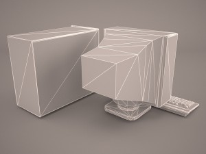 old pc compaq deskpro Model 3D