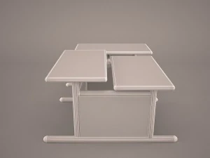 computer desk 3D Model