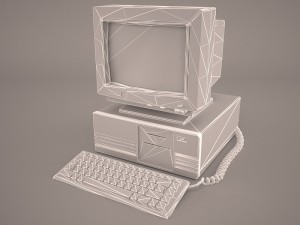 old pc compaq deskpro Model 3D