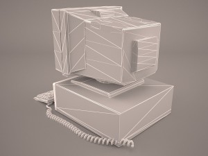 old pc compaq deskpro Model 3D