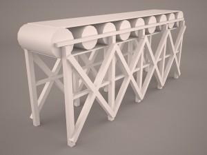 belt conveyor 3D Model