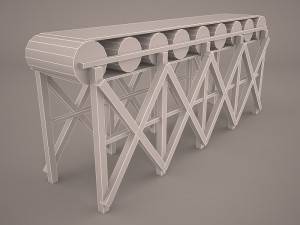 belt conveyor 3D 模型