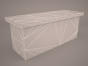 traditional credenza 3D Модель