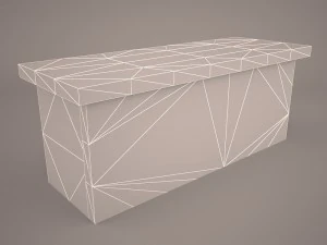 traditional credenza 3D Model