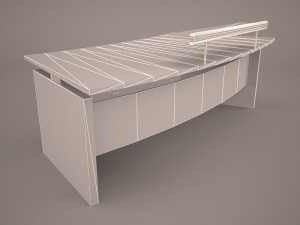 computer desk 3D Модель