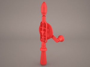 drill hand 3D Model