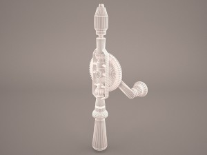 drill hand 3D Модель