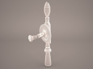 drill hand 3D Модель