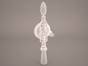 drill hand 3D Модель