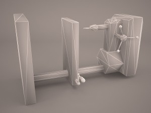 drill press 3D Model