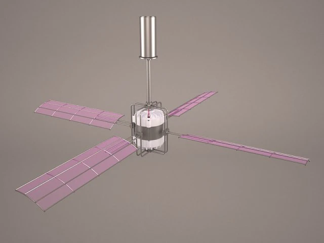 ceiling fan 3D Model .c4d .max .obj .3ds .fbx .stl .blend 