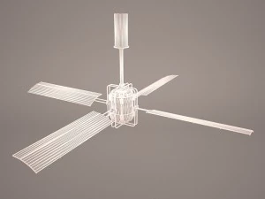 ceiling fan 3D Model