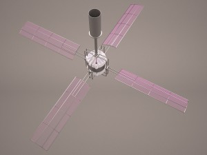 ceiling fan Model 3D