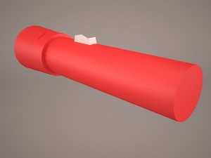 flashlight Model 3D