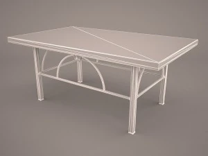 glass table 3D Model