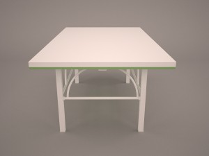 glass table 3D 模型
