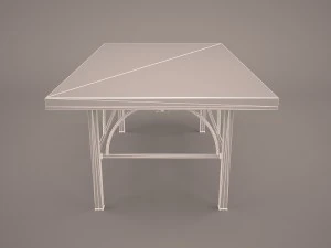 glass table 3D Model