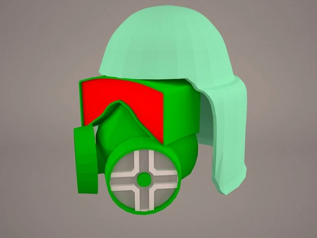 m&aacute;scara de g&aacute;s Modelo 3D .c4d .max .obj .3ds .fbx .stl .blend 