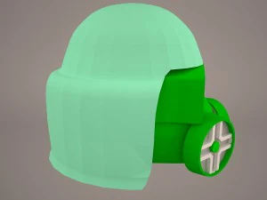 m&aacute;scara de g&aacute;s Modelo 3D